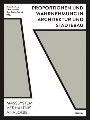 cover image of Proportionen und Wahrnehmung in Architektur und Städtebau